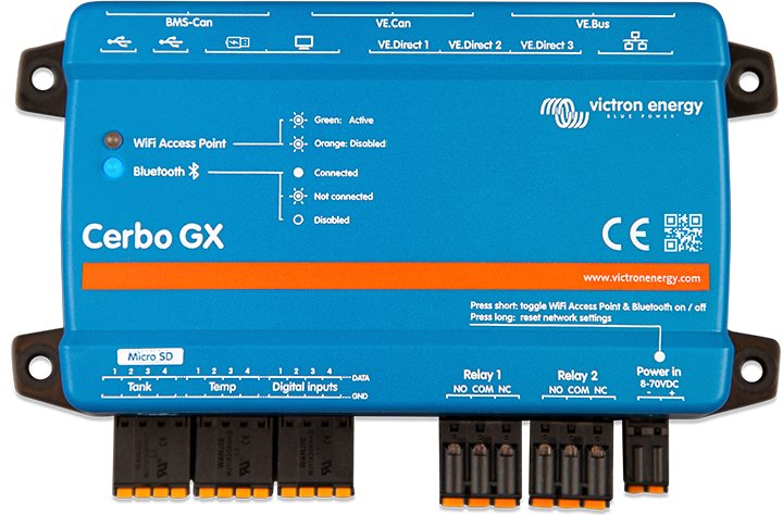 Victron Cerbo GX и BMS мониторинг